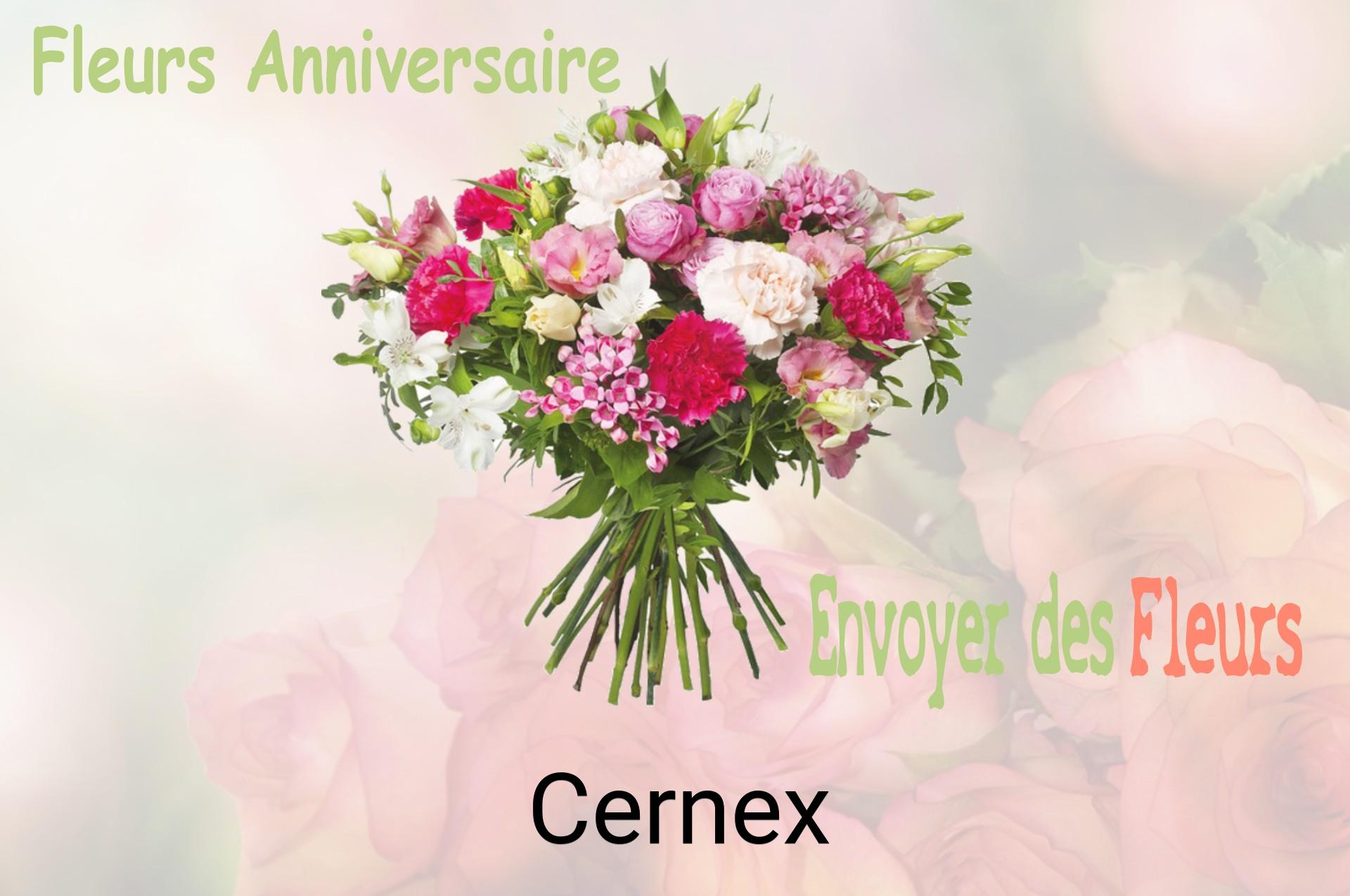 Bouquet de fleurs d’anniversaire livré à Cernex
